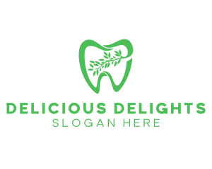 Green Dental Dentist logo design