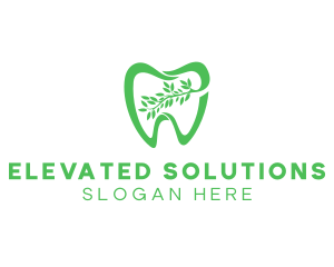 Green Dental Dentist logo design