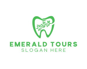 Green Dental Dentist logo design