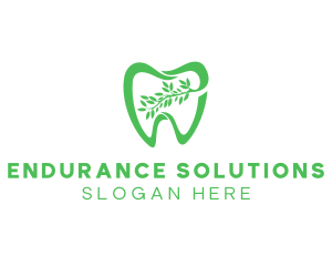 Green Dental Dentist logo design