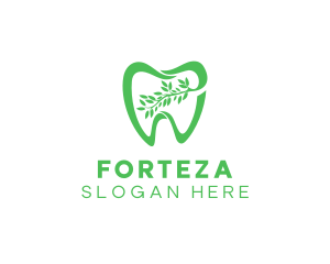 Green Dental Dentist logo design