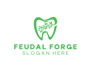 Green Dental Dentist logo design