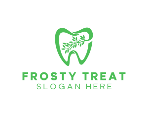 Green Dental Dentist logo design