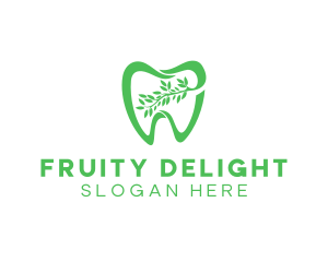 Green Dental Dentist logo design