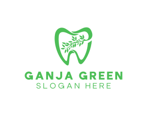 Green Dental Dentist logo design