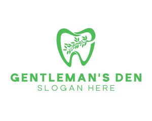 Green Dental Dentist logo design