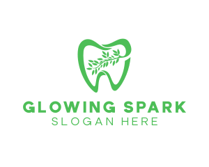 Green Dental Dentist logo design