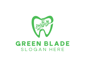 Green Dental Dentist logo design