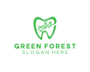 Green Dental Dentist logo design