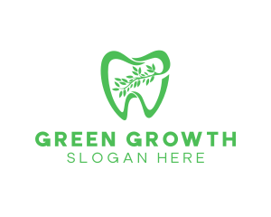 Green Dental Dentist logo design