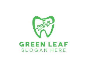 Green Dental Dentist logo design