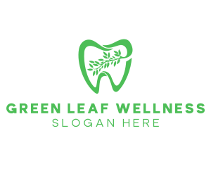 Green Dental Dentist logo design