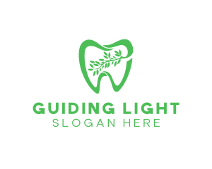 Green Dental Dentist logo design