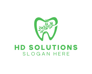 Green Dental Dentist logo design