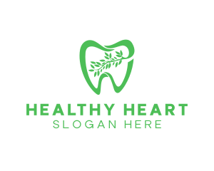 Green Dental Dentist logo design