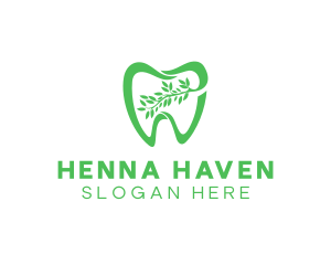 Green Dental Dentist logo design