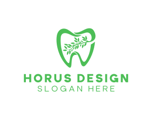 Green Dental Dentist logo design