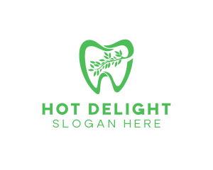 Green Dental Dentist logo design