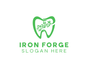 Green Dental Dentist logo design