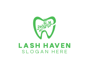 Green Dental Dentist logo design