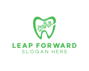 Green Dental Dentist logo design