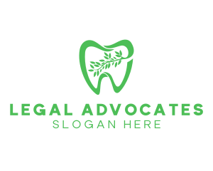 Green Dental Dentist logo design