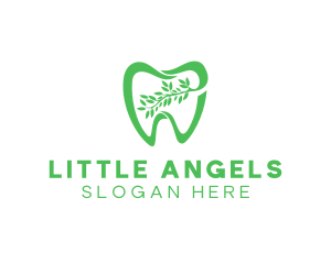 Green Dental Dentist logo design