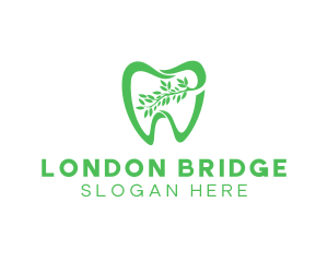 Green Dental Dentist logo design