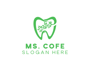 Green Dental Dentist logo design