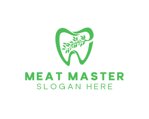 Green Dental Dentist logo design