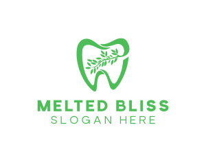 Green Dental Dentist logo design