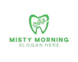 Green Dental Dentist logo design