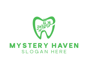 Green Dental Dentist logo design