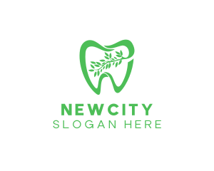 Green Dental Dentist logo design