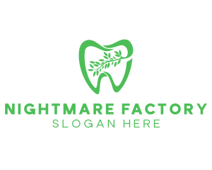 Green Dental Dentist logo design