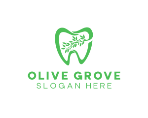 Green Dental Dentist logo design