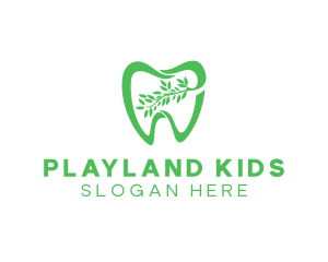 Green Dental Dentist logo design