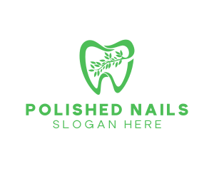 Green Dental Dentist logo design