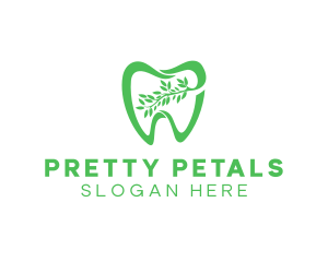 Green Dental Dentist logo design