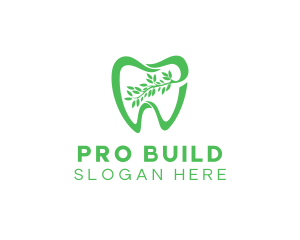 Green Dental Dentist logo design