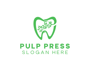 Green Dental Dentist logo design