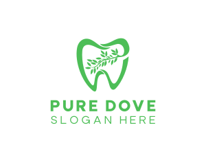 Green Dental Dentist logo design