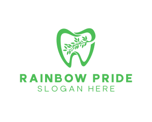 Green Dental Dentist logo design