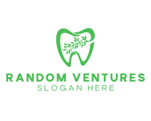 Green Dental Dentist logo design