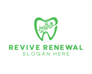 Green Dental Dentist logo design