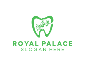 Green Dental Dentist logo design