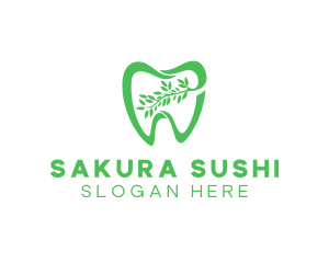 Green Dental Dentist logo design