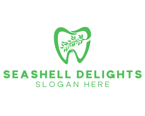 Green Dental Dentist logo design