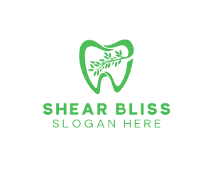 Green Dental Dentist logo design