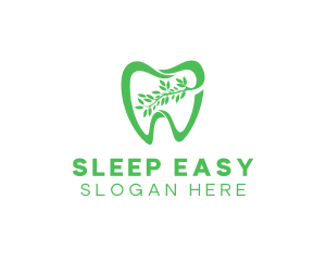 Green Dental Dentist logo design